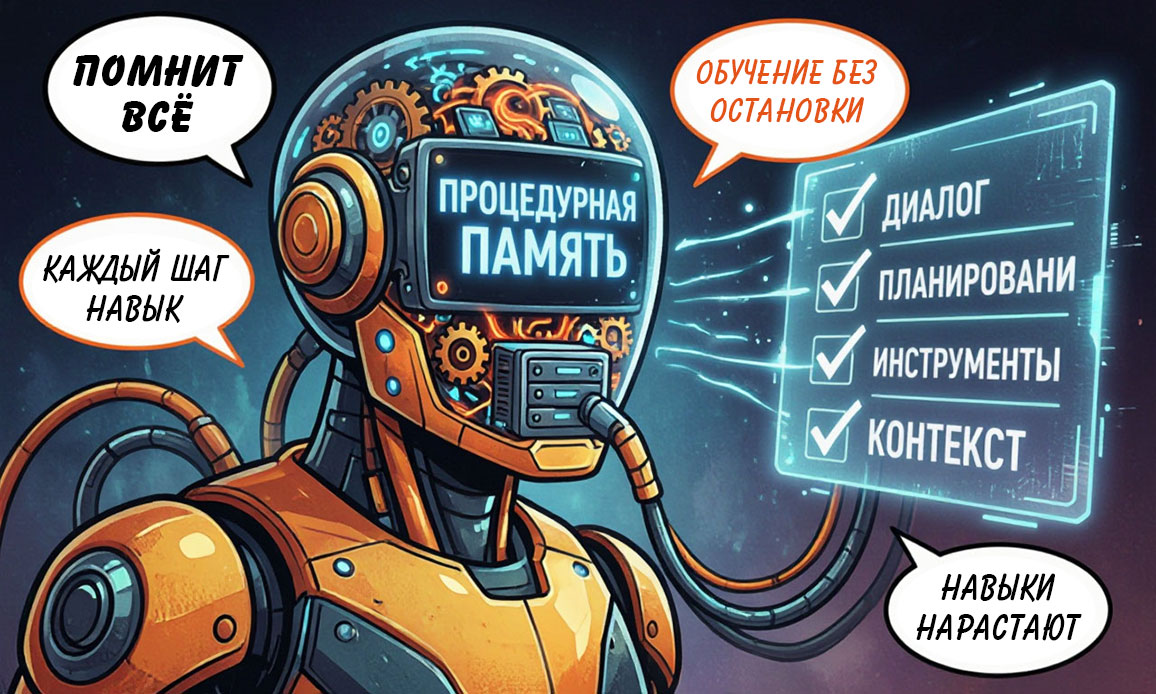 ИИ-агенты: процедурная память, навыки и MCP