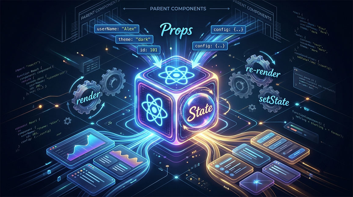 Props и State — как React управляет данными