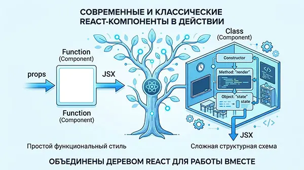 Компоненты — строительные блоки React-приложений