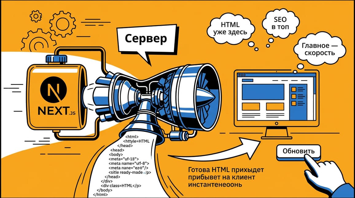 SSR в Next.js: React на полной мощности