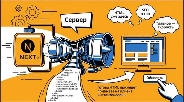 SSR в Next.js: React на полной мощности