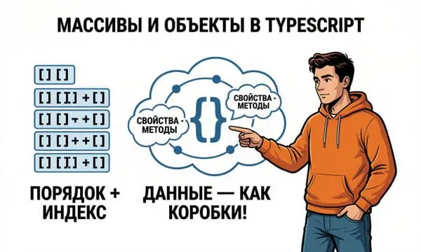 Структуры данных в Typescript — Arrays и Objects