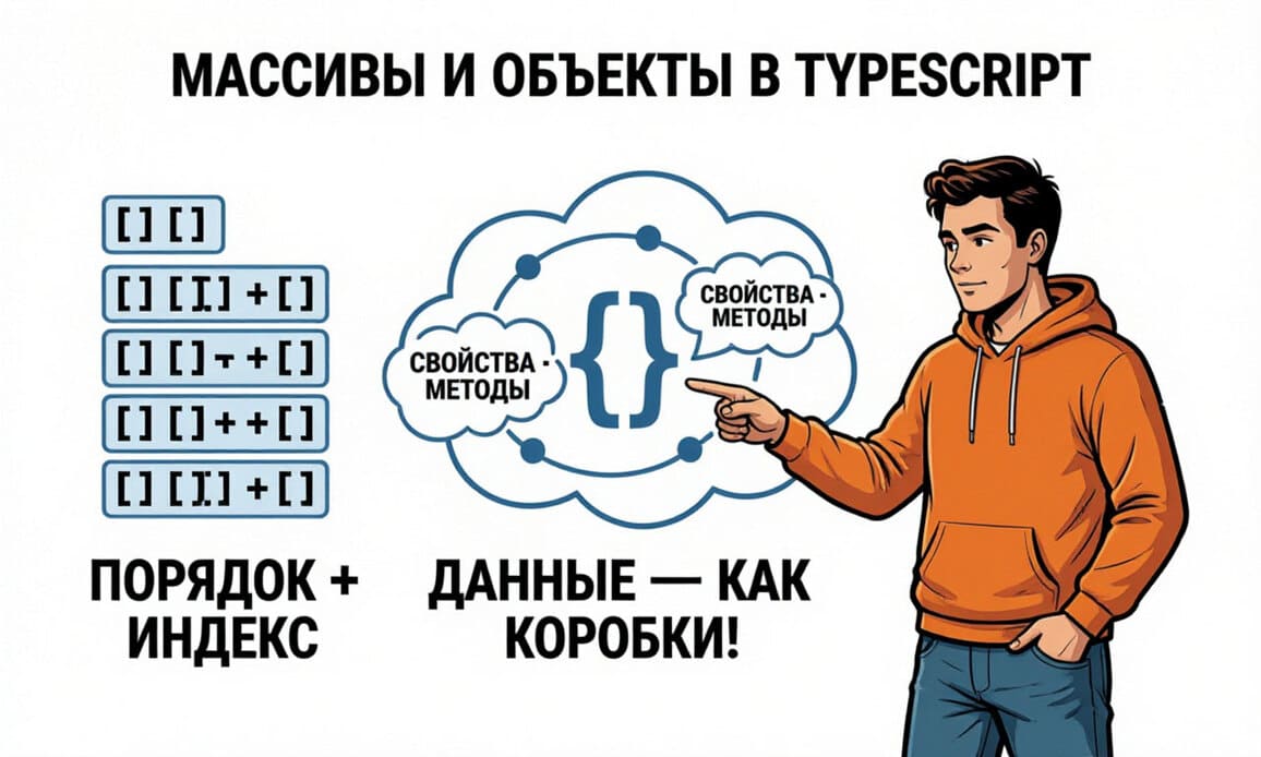 Структуры данных в Typescript — Arrays и Objects