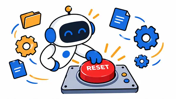 Сброс проекта в чистое состояние для практики