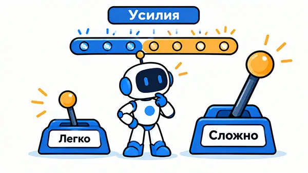 Reasoning effort: уровень усилий модели ИИ