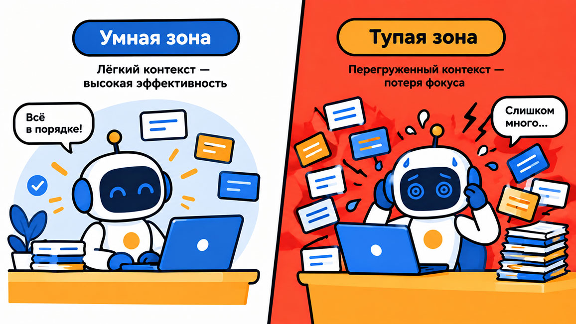 Smart Zone / Dumb Zone: граница ума