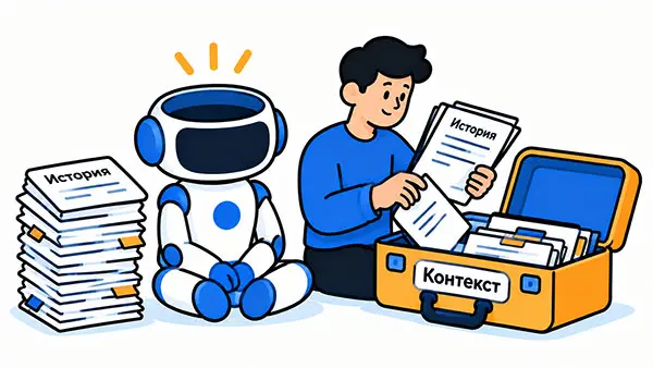 Почему LLM не помнит ничего между запросами