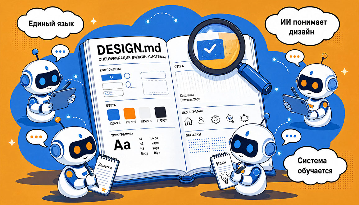 DESIGN.md: обучаем ИИ-агентов дизайн-системе