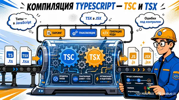 Компиляция TypeScript: гайд по TSC и TSX